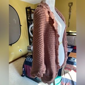 ANTHROPOLOGIE Purple Sweater Cardigan Size XS